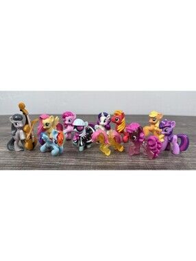 My Little Pony G4 Mini Figure Lot 11 Hasbro Blind Bag Pinkie Pie Twilight Rarity